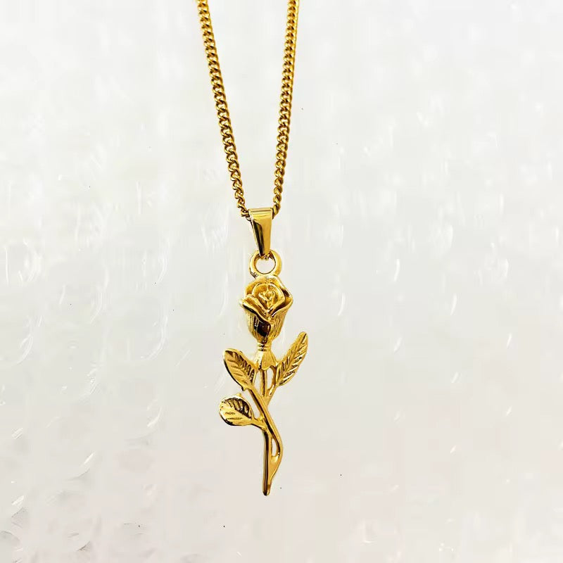 Rose necklace