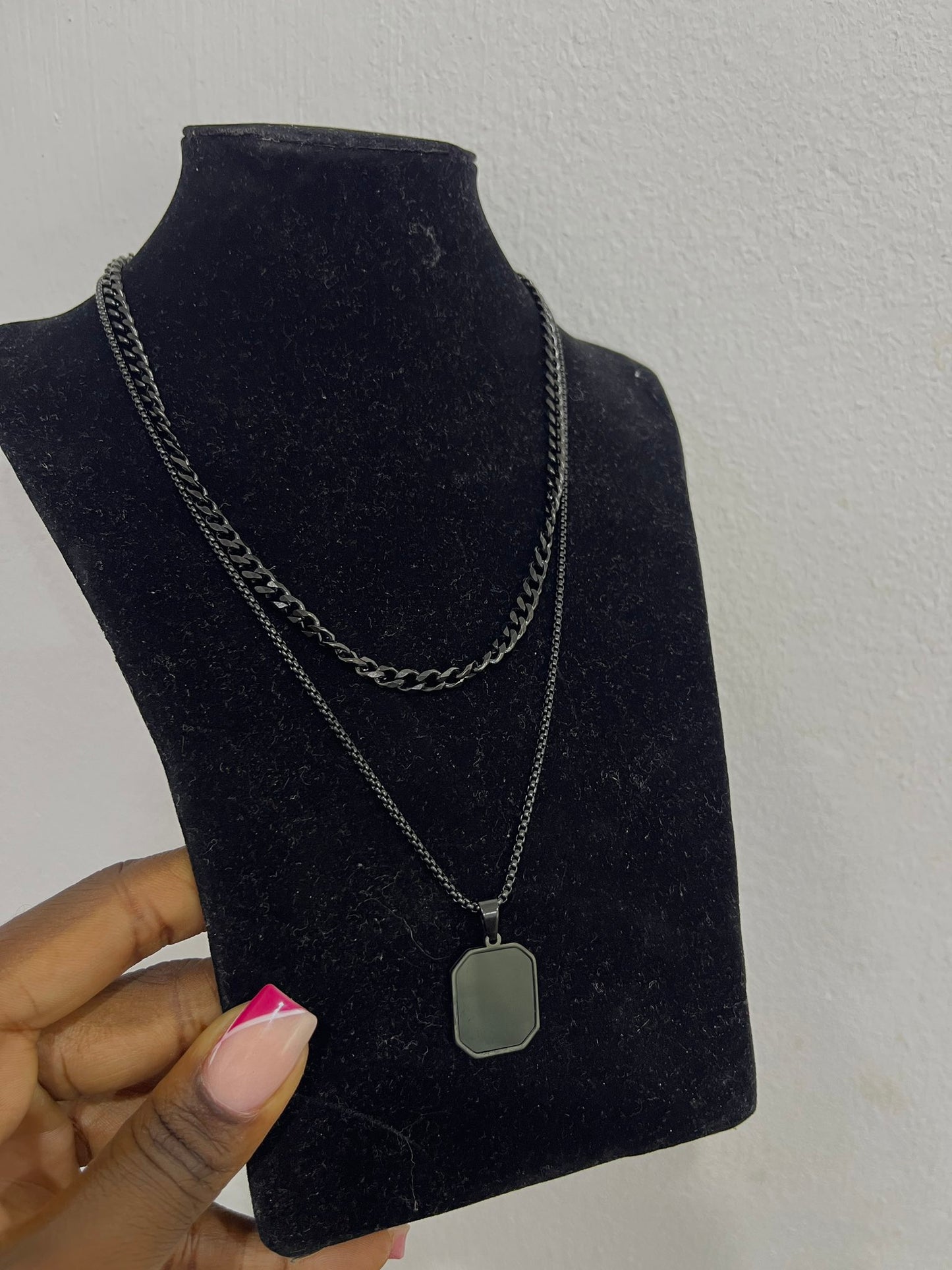 Two piece onyx set