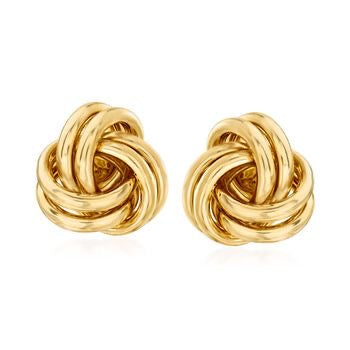 Knotted earrings
