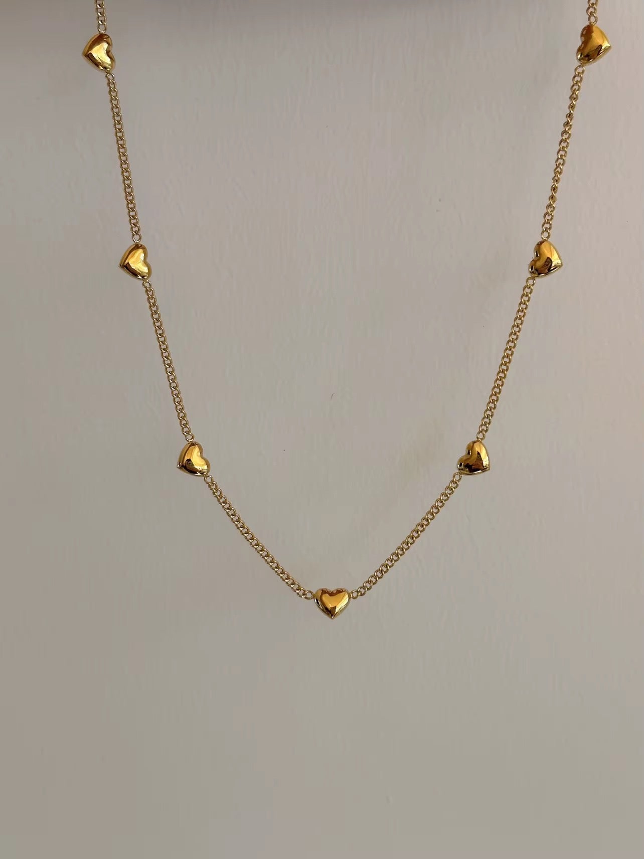 Dainty female necklaces