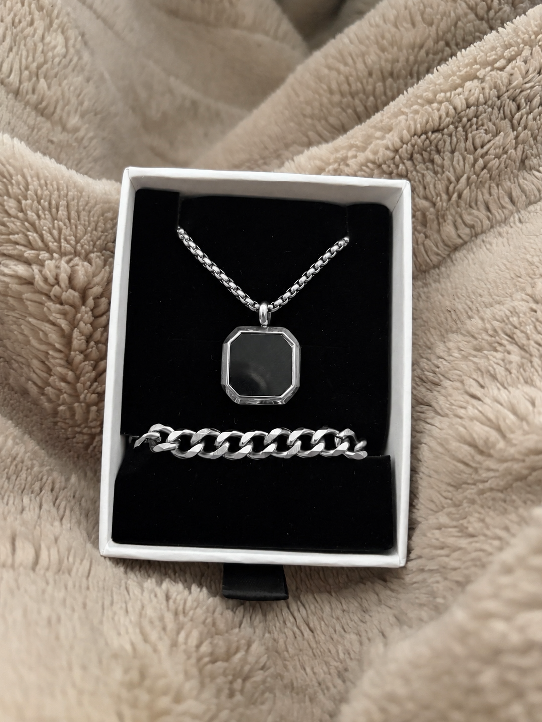 Onyx + bracelet set