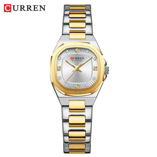 Two tone curren watch