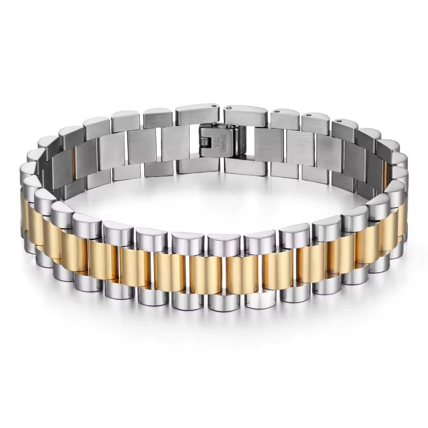 Watch chain bracelet