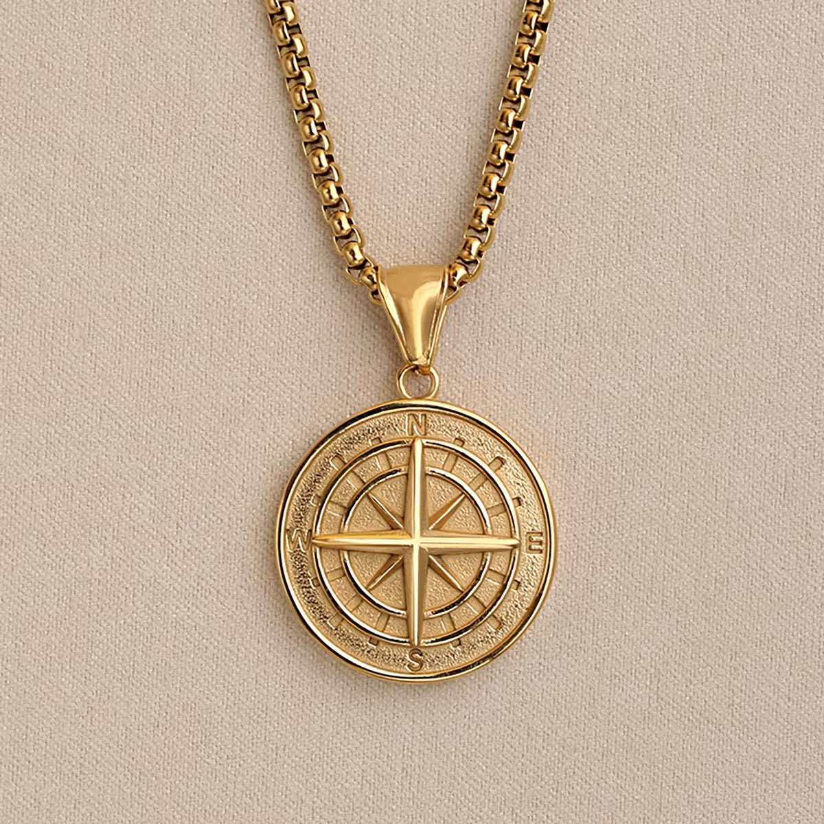 Compass necklace