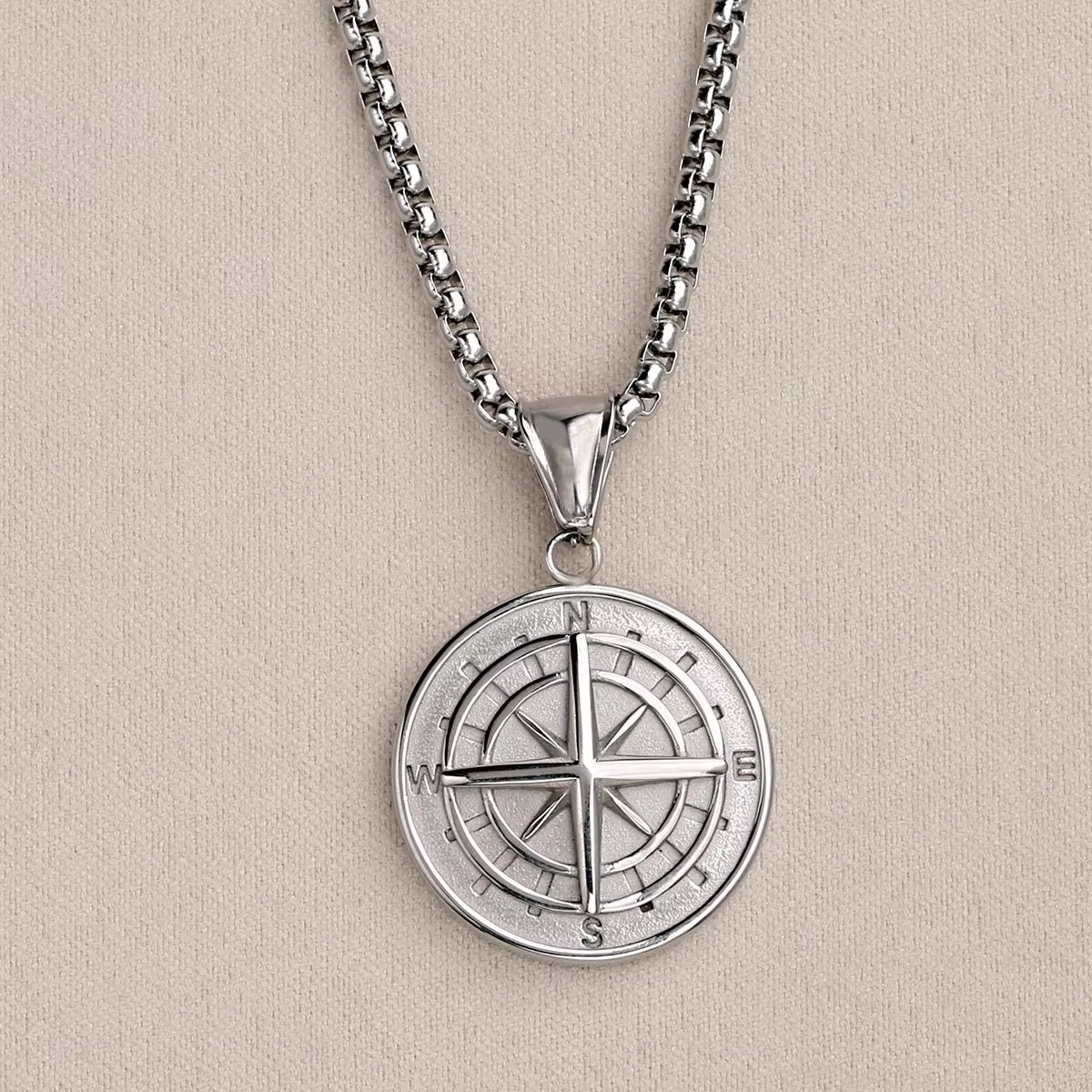 Compass necklace