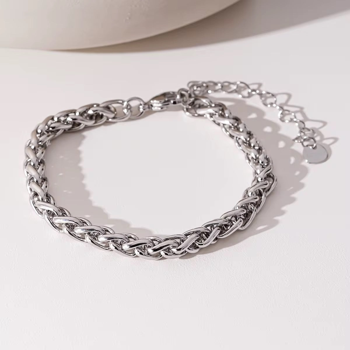 Woven wheat bracelet