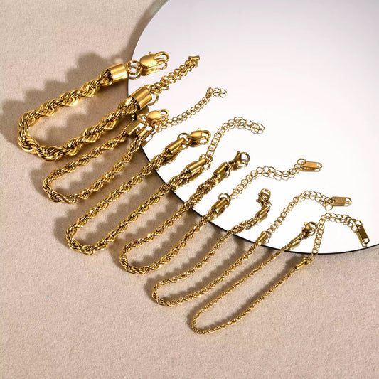 Twisted bracelet